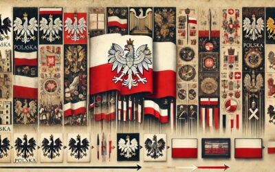 Ewolucja designu flagi Polski